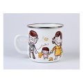 NEW best seller Pot-bellied enamel cup for coffee with Your Logo Design